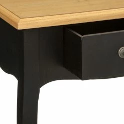 Table De Chevet Chrysa Noire Atmosphera -Ledepot Soldes Magasin table de chevet chrysa noire atmosphera 4