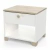 Demeyere Table De Chevet Izzy 1 Tiroir Blanc Et Bois 2 Demeyere Table De Chevet Izzy 1 Tiroir Blanc Et Bois -Ledepot Soldes Magasin table de chevet izzy 1 tiroir blanc bois