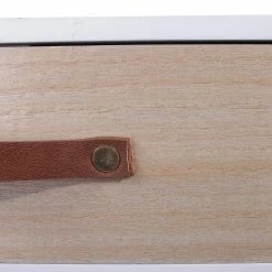 Table De Chevet Pieds Bois 1 Tiroir Blanc -Ledepot Soldes Magasin table de chevet pieds bois 1 tiroir blanc 5