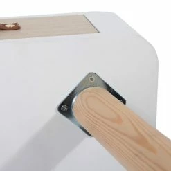 Table De Chevet Pieds Bois 1 Tiroir Blanc -Ledepot Soldes Magasin table de chevet pieds bois 1 tiroir blanc 6