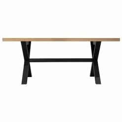 Table à Manger 180 Cm Pieds En Croix Steja Atmosphera -Ledepot Soldes Magasin table manger 180 cm pieds en croix steja atmosphera 1