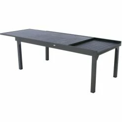 Table Rectangulaire Extensible Piazza 12 P. Graphite Hespéride -Ledepot Soldes Magasin table rectangulaire extensible piazza 12 personnes graphite hesperide 3
