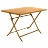 Table Rectangulaire Pliante Greensboro 4p Ocre Hespéride -Ledepot Soldes Magasin table rectangulaire pliante greensboro 4p ocre hesperide