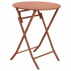Table Ronde Pliante Greensboro 2p Ambre Hespéride -Ledepot Soldes Magasin table ronde pliante greensboro 2 ambre hesperide 1