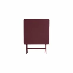 Table Carrée Pliante Greensboro 2p Bordeaux Hespéride 11 Table Carrée Pliante Greensboro 2p Bordeaux Hespéride -Ledepot Soldes Magasin tables carree exterieur greensboro bordeaux hesperide 3