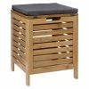 Tabouret Avec Coffre De Rangement Bambou 5Five 2 Tabouret Avec Coffre De Rangement Bambou 5Five -Ledepot Soldes Magasin tabouret avec coffre de rangement bambou 5five