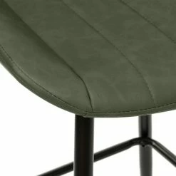 Tabouret De Bar Kaki Olwen Atmosphera -Ledepot Soldes Magasin tabouret bar kaki olwen atmosphera 2