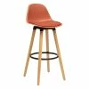 Tabouret Bar Maxon Simili Terracotta Atmosphera -Ledepot Soldes Magasin tabouret bar maxon simili terracotta atmosphera