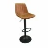 Tabouret De Bar Barcelona PU Cognac -Ledepot Soldes Magasin tabouret de bar barcelona pu cognac