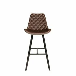 Tabouret De Bar Bas Alicante PU Brun Foncé 13 Tabouret De Bar Bas Alicante PU Brun Foncé -Ledepot Soldes Magasin tabouret de bar bas alicante pu brun fonce 5