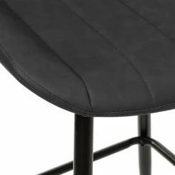 Tabouret De Bar Gris Ardoise Olwen Atmosphera -Ledepot Soldes Magasin tabouret de bar gris ardoise olwen atmosphera 1 2