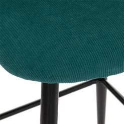 Tabouret De Bar Jade Céleste Pieds Noirs Atmosphera -Ledepot Soldes Magasin tabouret de bar jade celeste pieds noirs atmosphera 1