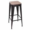 Tabouret De Bar Noir Joris GM Atmosphera -Ledepot Soldes Magasin tabouret de bar joris gm atmosphera