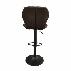 Tabouret De Bar Malaga PU Brun Foncé -Ledepot Soldes Magasin tabouret de bar malaga pu brun fonce 2