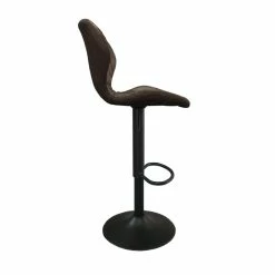 Tabouret De Bar Malaga PU Brun Foncé -Ledepot Soldes Magasin tabouret de bar malaga pu brun fonce 4