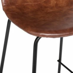 Tabouret De Bar Marron Vladi Atmosphera -Ledepot Soldes Magasin tabouret de bar marron collection vladi 1