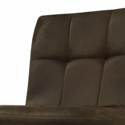 Tabouret De Bar Marron Pieds Métal Noir -Ledepot Soldes Magasin tabouret de bar marron pieds metal noir 2