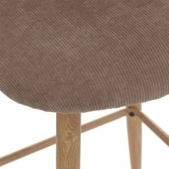 Tabouret De Bar Taupe Céleste Pieds Effet Bois Atmosphera -Ledepot Soldes Magasin tabouret de bar taupe celeste pieds effet bois atmosphera 1