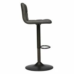 Tabouret De Bar Vintage Delek Ajustable Gris Atmosphera -Ledepot Soldes Magasin tabouret de bar vintage delek ajustable gris atmosphera 1 3