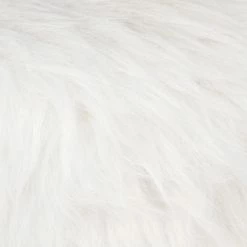 Tabouret Fourrure Blanc Atmosphera -Ledepot Soldes Magasin tabouret fourrure blanc atmosphera 1