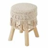 Tabouret Macramé Atmosphera 2 Tabouret Macramé Atmosphera -Ledepot Soldes Magasin tabouret macrame atmosphera