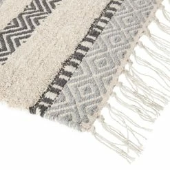 Tapis Coton à Franges Atmosphera -Ledepot Soldes Magasin tapis coton a franges atmosphera 4