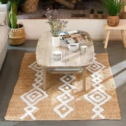 Tapis En Jute Tuft 170x120cm Atmosphera 5 Tapis En Jute Tuft 170x120cm Atmosphera -Ledepot Soldes Magasin tapis en jute tuft 170x120cm atmosphera 1