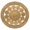 Tapis Rond Ajouré En Jute Atmosphera -Ledepot Soldes Magasin tapis rond ajoure en jute atmosphera
