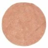 Tapis Rond D120 Spirale Rose Orangé Atmosphera -Ledepot Soldes Magasin tapis rond d120 spirale rose orange atmosphera