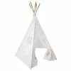 Tipi Décoratif 160 Cm Pour Enfant Blanc Atmosphera -Ledepot Soldes Magasin tipi 5 pieds decoratif pour enfant blanc atmosphera