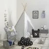 Tipi Pour Enfant Coloris Gris Atmosphera -Ledepot Soldes Magasin tipi pour enfant coloris gris