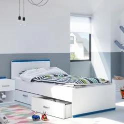 Demeyere Tiroirs De Lit Reverso Blanc -Ledepot Soldes Magasin tiroirs de lit reverso blanc 3