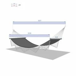 Toile Hamac Ethnique Franges 2 M Hespéride -Ledepot Soldes Magasin toile hamac ethnique franges 2 m hesperide 4