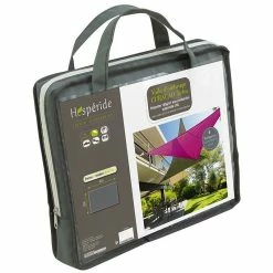 Toile Solaire 3x4m Curacao Gris Hespéride -Ledepot Soldes Magasin toile solaire 3x4m luxe hesperide curacao gris 3