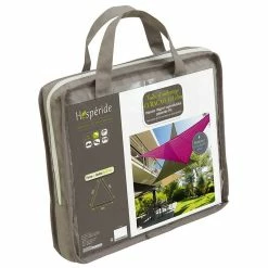 Toile Solaire 4x4x4m Curacao Taupe Hespéride -Ledepot Soldes Magasin toile solaire 4x4x4m luxe hesperide curacao taupe 3