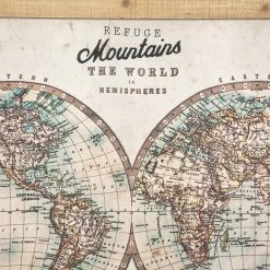 Toile Suspendue Monde Wild 100x78 Atmosphera -Ledepot Soldes Magasin toile suspendue monde wild 100x78 atmosphera 3