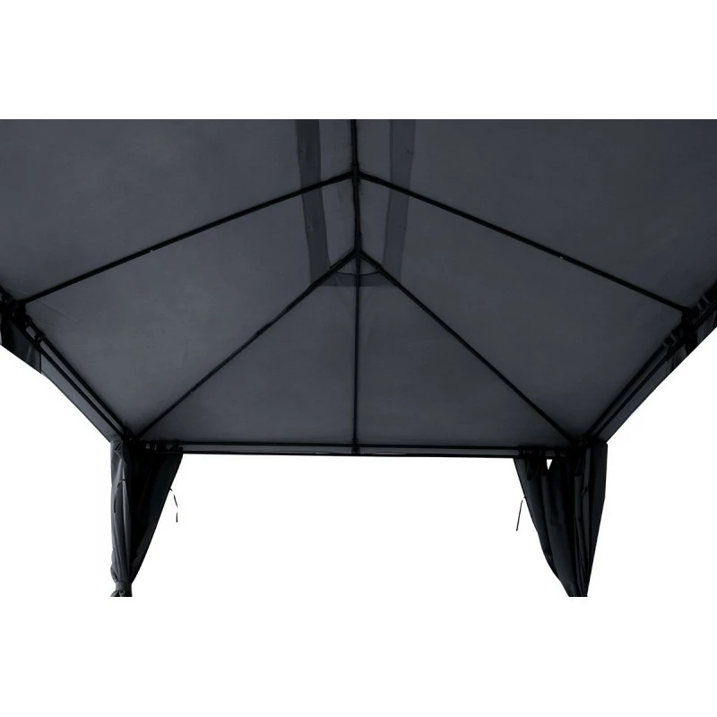 Tonnelle 3x4 M Santorini Gris Ardoise Hespéride 6 Tonnelle 3x4 M Santorini Gris Ardoise Hespéride – Image 4