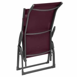 Transat 2 Positions Bordeaux / Graphite Decima Hespéride -Ledepot Soldes Magasin transat 2 positions bordeaux graphite decima hesperide 3