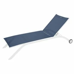 Transat Milenio Bleu Pétrole/blanc Hespéride -Ledepot Soldes Magasin transat milenio bleu petroleblanc hesperide 1 1