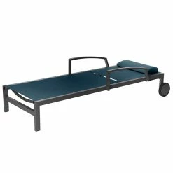 Transat Ocala Inclinable Bleu Canard/graphite Hespéride -Ledepot Soldes Magasin transat ocala inclinable bleu canardgraphite hesperide 2