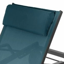 Transat Ocala Inclinable Bleu Canard/graphite Hespéride -Ledepot Soldes Magasin transat ocala inclinable bleu canardgraphite hesperide 5
