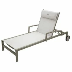 Transat Ocala Inclinable Noisette/tonka Hespéride -Ledepot Soldes Magasin transat ocala inclinable coloris noisette taupe hesperide 5