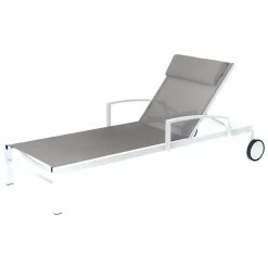 Transat Ocala Inclinable Noisette/blanc Hespéride 10 Transat Ocala Inclinable Noisette/blanc Hespéride -Ledepot Soldes Magasin transat ocala inclinable noisetteblanc hesperide 2