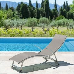 Transat Samba Pliable Et Empilable Taupe Hespéride 13 Transat Samba Pliable Et Empilable Taupe Hespéride -Ledepot Soldes Magasin transat samba pliable et empilable taupe hesperide 2