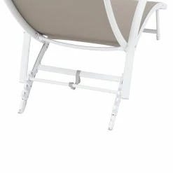 Transat Samba Pliable Noisette/blanc Hespéride -Ledepot Soldes Magasin transat samba pliable noisetteblanc hesperide 3