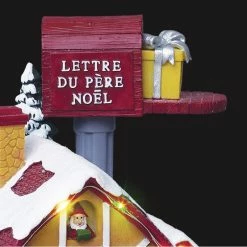 Village De Noël Animé Et Lumineux Poste Du Père Noël 6 Village De Noël Animé Et Lumineux Poste Du Père Noël -Ledepot Soldes Magasin village de noel anime et lumineux poste du pere noel 1 1