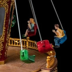 Village De Noël Animé, Lumineux Et Musical Carrousel Chaises 7 Village De Noël Animé, Lumineux Et Musical Carrousel Chaises -Ledepot Soldes Magasin village de noel anime lumineux et musical carrousel chaises 2