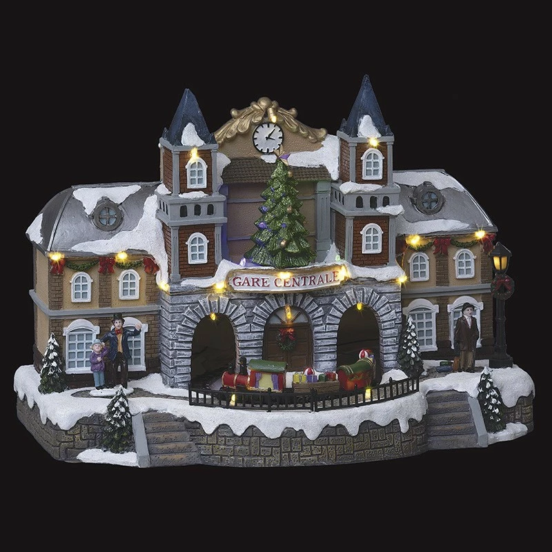 Village De Noël Animé, Lumineux Et Musical Gare Centrale 3 Village De Noël Animé, Lumineux Et Musical Gare Centrale