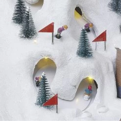 Village De Noël Animé, Lumineux Et Musical Piste De Ski Montagne -Ledepot Soldes Magasin village de noel anime lumineux et musical piste de ski montagne 4