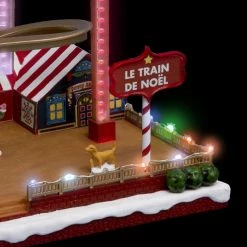 Village De Noël Grand Huit Animé Et Lumineux 6 Village De Noël Grand Huit Animé Et Lumineux -Ledepot Soldes Magasin village de noel grand huit anime et lumineux 1